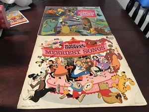 Walt Disney Happiest Songs 1967 & Merriest Songs 1968 Vinyl 33 1/2 RPM Very Good - Imagen 1 de 2