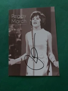 Peggy March  , Musik ,  Autogrammkarte - Picture 1 of 2