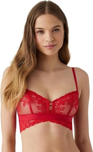 Bralette de acto de apertura para mujer b.tempt'd by Wacoal, rojo alto, X-grande - Imagen 1 de 3