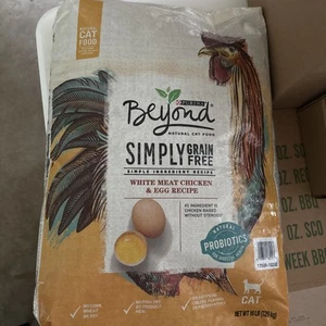 Purina Beyond Grain Free White Meat Chicken and Egg Recipe Natural Cat Food 16lb - Picture 1 of 5