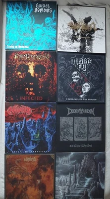 Death Metal Vinyl Paket 8 x LP Carnation , Facebreaker, Burial Remains,  Neu! - Bild 1 von 4