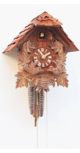 Kuckucksuhr Kleines Schwarzwaldhaus RH 1161 NEU - Bild 1 von 1