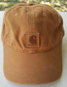 Carhartt Odessa Canvas Hat Baseball Cap Light Tan Khaki Model AH0289 - Picture 1 of 12