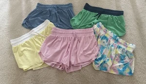 NWT Tek Gear Jumping Beans Girls Butterfly Shorts Lot 10 12 - Picture 1 of 4