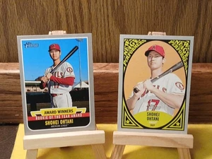SHOHEI OHTANI 2019 Topps Heritage AL ROY Award Winner 2018 & NEW AGE PERFORMERS! - Picture 1 of 7