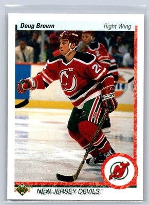 1990-91 Upper Deck #159 Doug Brown - Image 1 of 2
