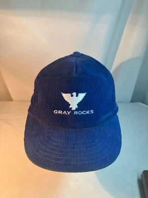 Винтажный серый камни вельвет шляпа Fletcher лыж крышка сноуборда бейсболки темно-синий - Изображение 1 из 4