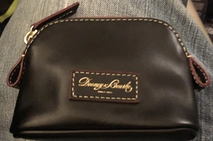 Dooney & Bourke Leather Coin Purse Black #B4 - Picture 1 of 7