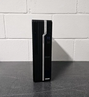 Acer Veriton X2660G SFF PC, Intel i5-9400 16GB RAM, 256GB Nvme, WiFi, Windows 11 - Image 1 of 4