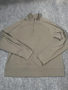 Lululemon Pullover Herren Extra Large Braun Half Zip Langarm Sportpullover - Bild 1 von 9
