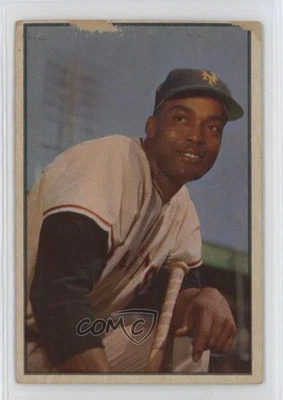 Bowman Color Monte Irvin #51 1953 patio 0v9 Foto 1 de 3