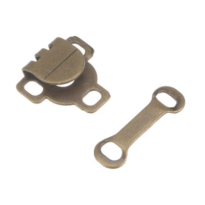 10 Set Nähen Haken und Ösen Verschluss Set Kupfer für BH Hose Rock Kleidung #2 - Bild 1 von 4
