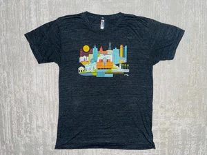 Vintage SFMOMA San Francisco Museum of Modern Art American Apparel Shirt USED L - Bild 1 von 19