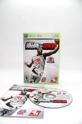 Refurbished Xbox 360 NCAA College Hoops 2K8 2008 Complete CIB Excellent Mint - Image 1 of 4