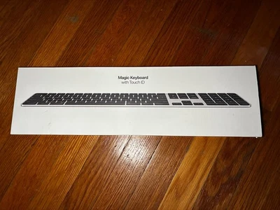 Apple Magic Keyboard con Touch ID A2520 Grigio/Nero -US Inglese - Immagine 1 di 4