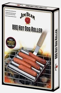 Jim Beam Jb0172 Hot Dog Roller, 11.50''x8.30''x1.80'', Silver - Picture 1 of 4