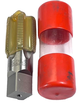 1"- 11-1/2 Pipe Tap NPTF(Dryseal) Tapered North American USA MADE 🇺🇸 - Image 1 of 4