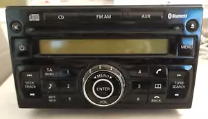 Autoradio Cd Radio Player BT Nissan Qashqai 2007 2010 Bluetooth PN-3001F - Foto 1 di 5
