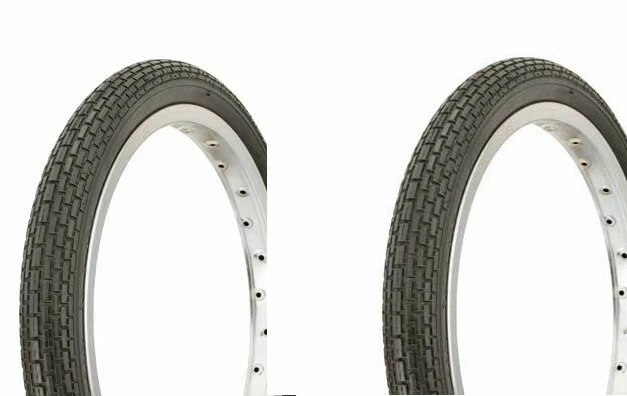 Two (2) TIRE DURO 16" X 1.75" ALL BLACK HF120A - Image 1 of 1