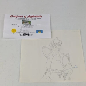 Real Ghostbusters Animation Hand Drawn Drawing Animated Series w/COA DIC Bam Box - Picture 1 of 3