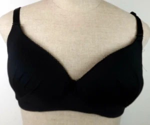Bobbie Brooks Ladies BRAX2514 Black Microfiber Fashion Underwire Bra 42 D   (43) - Picture 1 of 12