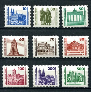 Germany - DDR : Buildings set from 1990 - mint NH - Picture 1 of 1