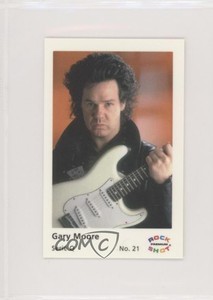 1990s Swedish Gum Rock Shot Serie Q Gary Moore #21 f5h
