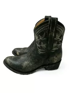 MEXICANA OLD GRINGO Botas de Cuero Envejecido agrietado Montar Botas de Vaquero del Oeste - Imagen 1 de 15