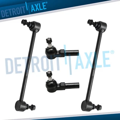 4pc Front Suspension Sway Bar Outer Tie Rod Set for Mazda MPV Protege Protege5 - Image 1 of 4