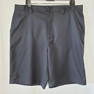 Under Armour Chino Men's Golf Shorts casual shorts Size 38 Inseam 11” Black  - Picture 1 of 12