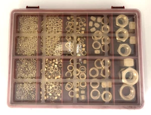 Qualfast Metric Brass Full Nut Kit - Picture 1 of 2