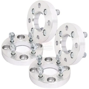 1" 4x4.5 4x114.3 to 4x100 Wheel Spacers Adapter For Nissan Cube Sentra - Picture 1 of 9