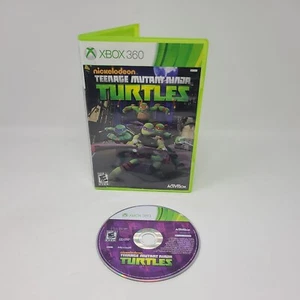 Teenage Mutant Ninja Turtles Xbox 360 Game Complete With Manual Tested TMNT - Picture 1 of 3