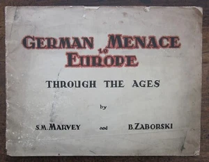 1944 WW2 Atlas German Menace to Europe Marvey Zaborski Alan Graham Intro RAR - Bild 1 von 13