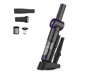 NICEBAY EV-H065 Cordless Handheld Vacuum Cleaner (Gray) - Renewed - Picture 1 of 5