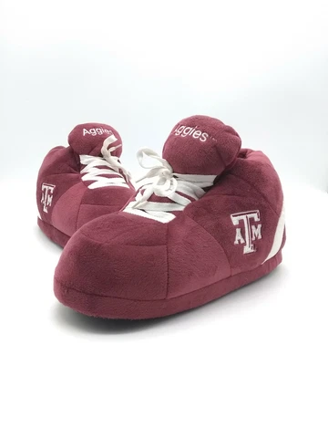 Texas A&M Aggies  -  Original Comfy Feet Sneaker Slippers XL Cover