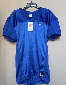 Nike Football Performance Jersey Mesh Vented Mens Large 908727-493 Blue. NWT. - Picture 1 of 2
