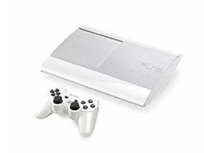 Sony Playstation 3 White CECH-4000B Console PS3 250GB with Controller and Cable - Image 1 of 2