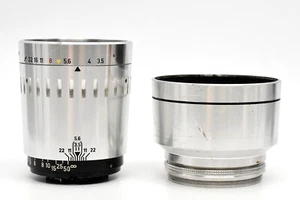 Vintage Argus Coated Cintagon 100mm 3.5 Prime Lens w/Hood for Argus C44 Camera - Picture 1 of 6