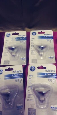 4- GE 12v MR16 Indoor/Outdoor Flood Bulbs - Image 1 of 3