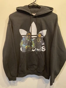 Schwarz Adidas Hoodie Tupac & Notorious B.I.G. Biggie Smalls Herren: Medium - Bild 1 von 9