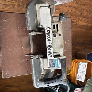 Rockwell Modello 724 Porta-Band Extra Resistente Portatile Vintage Seghetto a Nastro Funzionante - Foto 1 di 24