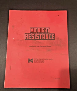 Midnight Resistance Installation and Operation Manual....Data East USA Inc - Picture 1 of 5