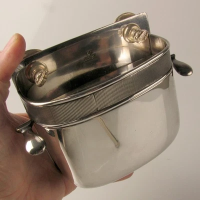 Posacenere auto placcato argento Elkington &Co silverplate made in England 1925 - Immagine 1 di 4