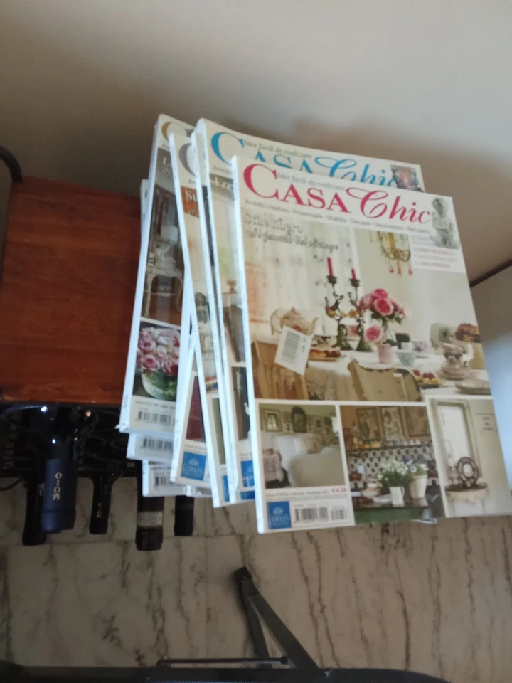LOTTO DI 15 VECCHIE RIVISTE (CASA CHIC-COUNTRY CHIC-SHABBY-CASALI) - Immagine 1 di 2