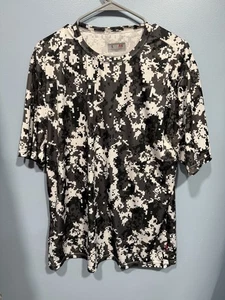 A4 Camo T Short For Youth L in Digital Black & White Camo 38997 - Bild 1 von 4