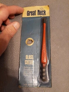 Vintage Trojan GLASS CUTTER Great Neck Saw MFRS NOS - Picture 1 of 4