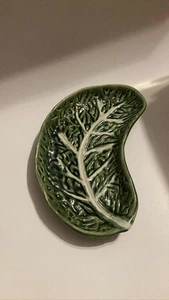 Late 20th Century Bordallo Pinheiro Leaf Dish set of 8 - Picture 1 of 5