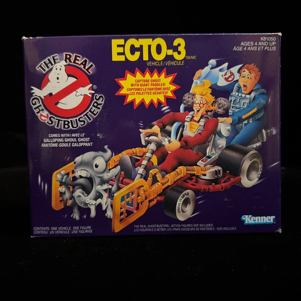 Real Ghostbusters Ecto 3 Vehicle Complete Kenner 81050 1986