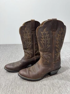 Botas Ariat Mujer 7 B Marrón Heritage 10001021 Vaquero Tacón de Montar Puntera R Occidental - Imagen 1 de 15